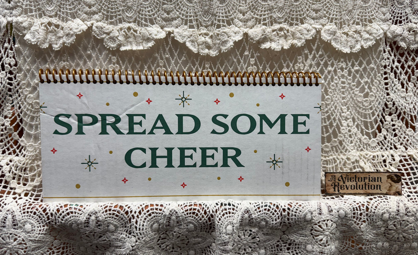 Spread Some Cheer Holiday Spiral Notebook