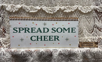 Spread Some Cheer Holiday Spiral Notebook