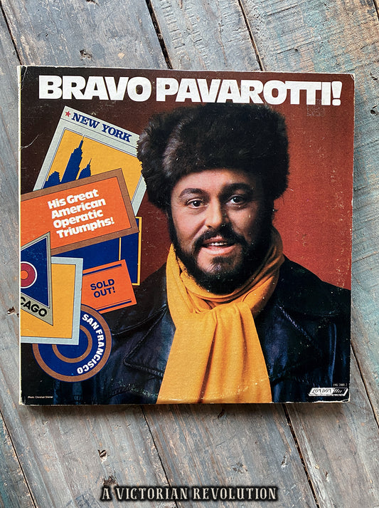 Luciano Pavarotti - Bravo Pavarotti! - 1978 - London Records - Classical Opera - Vinyl LP/Record Album - Used