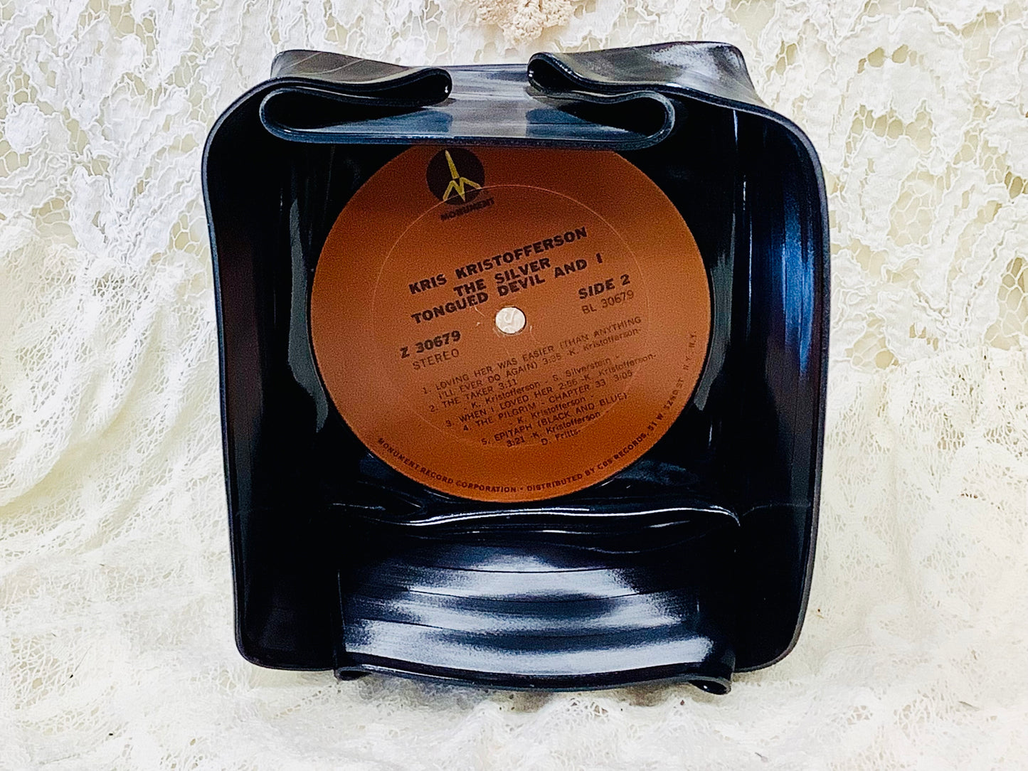 Record Bowl Kris Kristofferson…The Silver Tongued Devil and I
