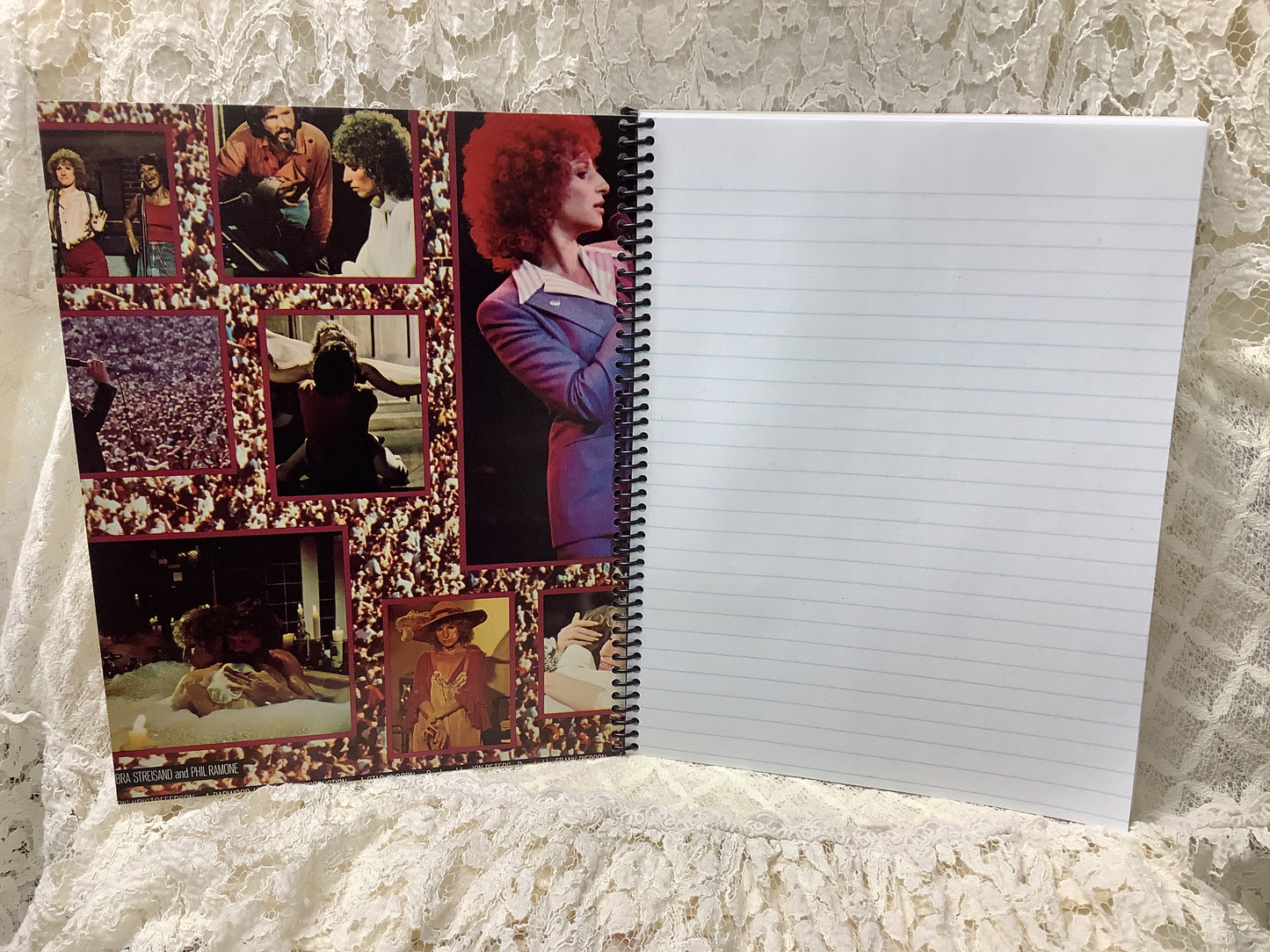 "A Star Is Born" Recycled Album Cover Notebook