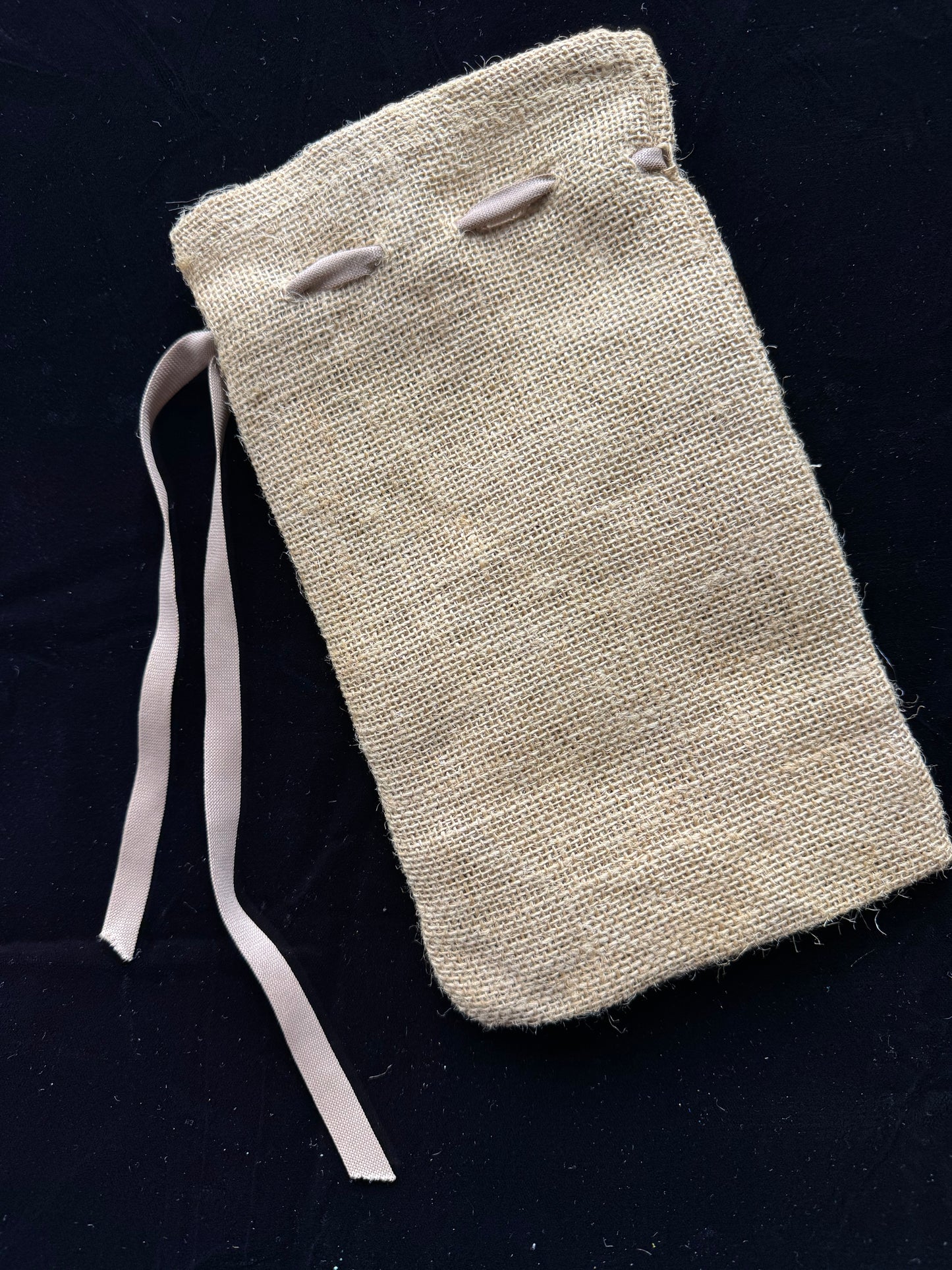 Drawstring bag with Autumn Leaf
