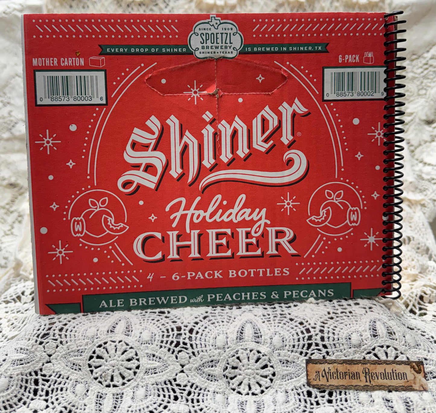 Shiner Holiday Cheer Spiral Notebook