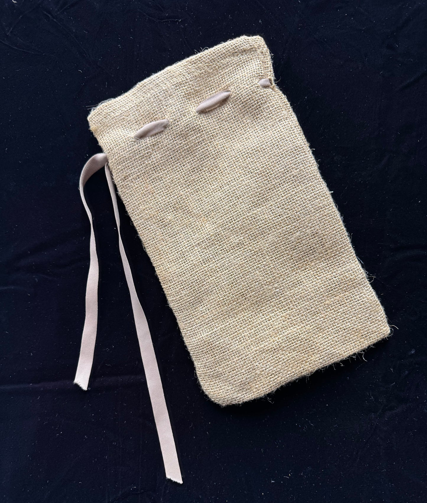 Drawstring bag with Autumn Leaf