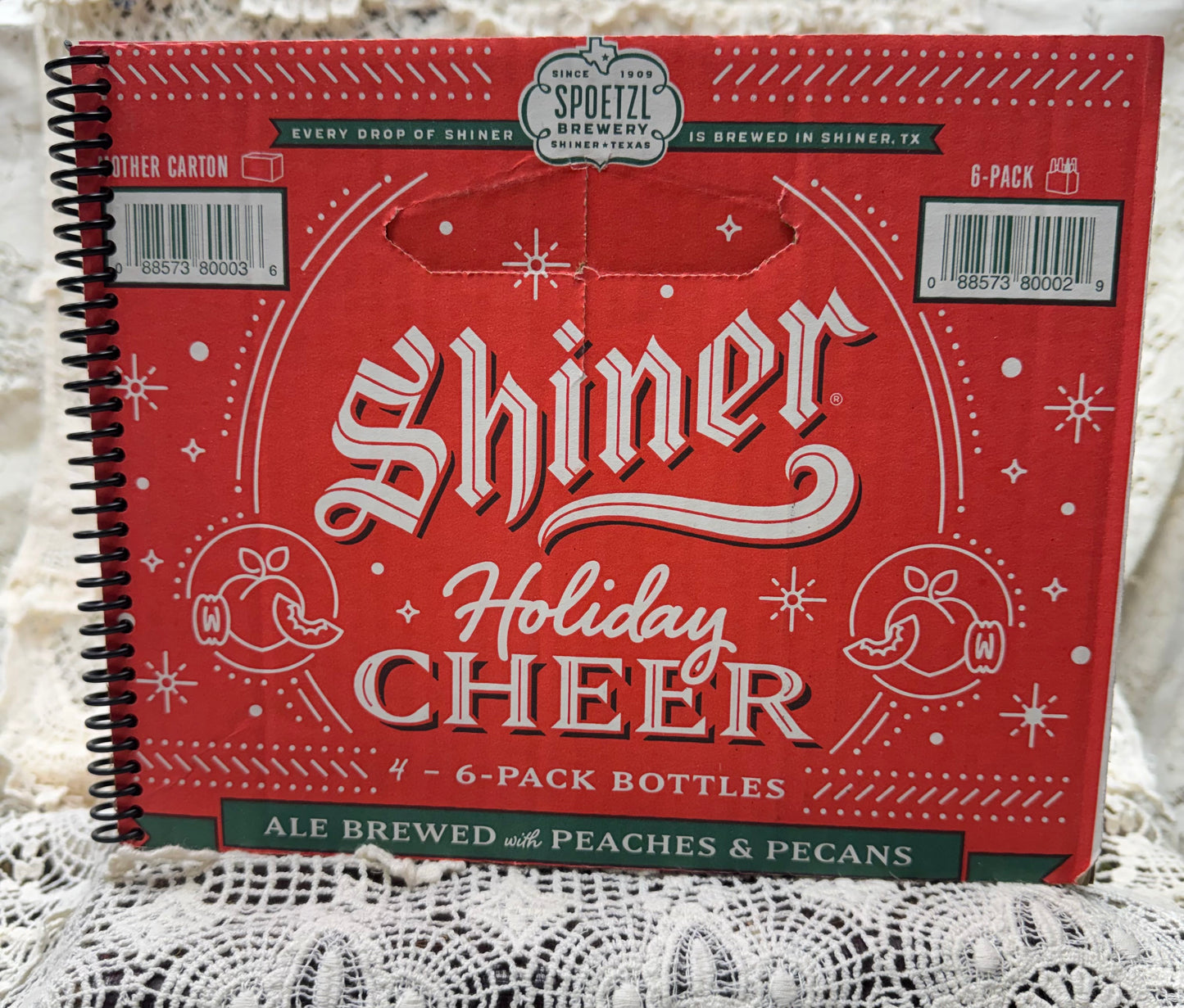 Shiner Holiday Cheer Spiral Notebook