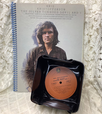 Record Bowl Kris Kristofferson…The Silver Tongued Devil and I