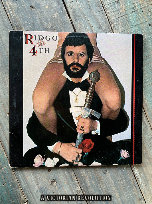 Ringo Starr - Ringo the 4th - 1977 - Atlantic Records - Pop Rock / Disco - Vinyl LP Record Album - Used