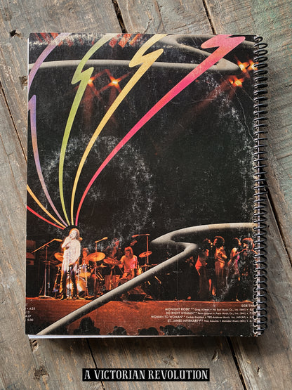Joe Cocker - Mad Dogs + Englishmen - 1970 - A+M Records - Blues Rock / Soul - Salvaged + Upcycled Vinyl LP Record Album Cover Notebook