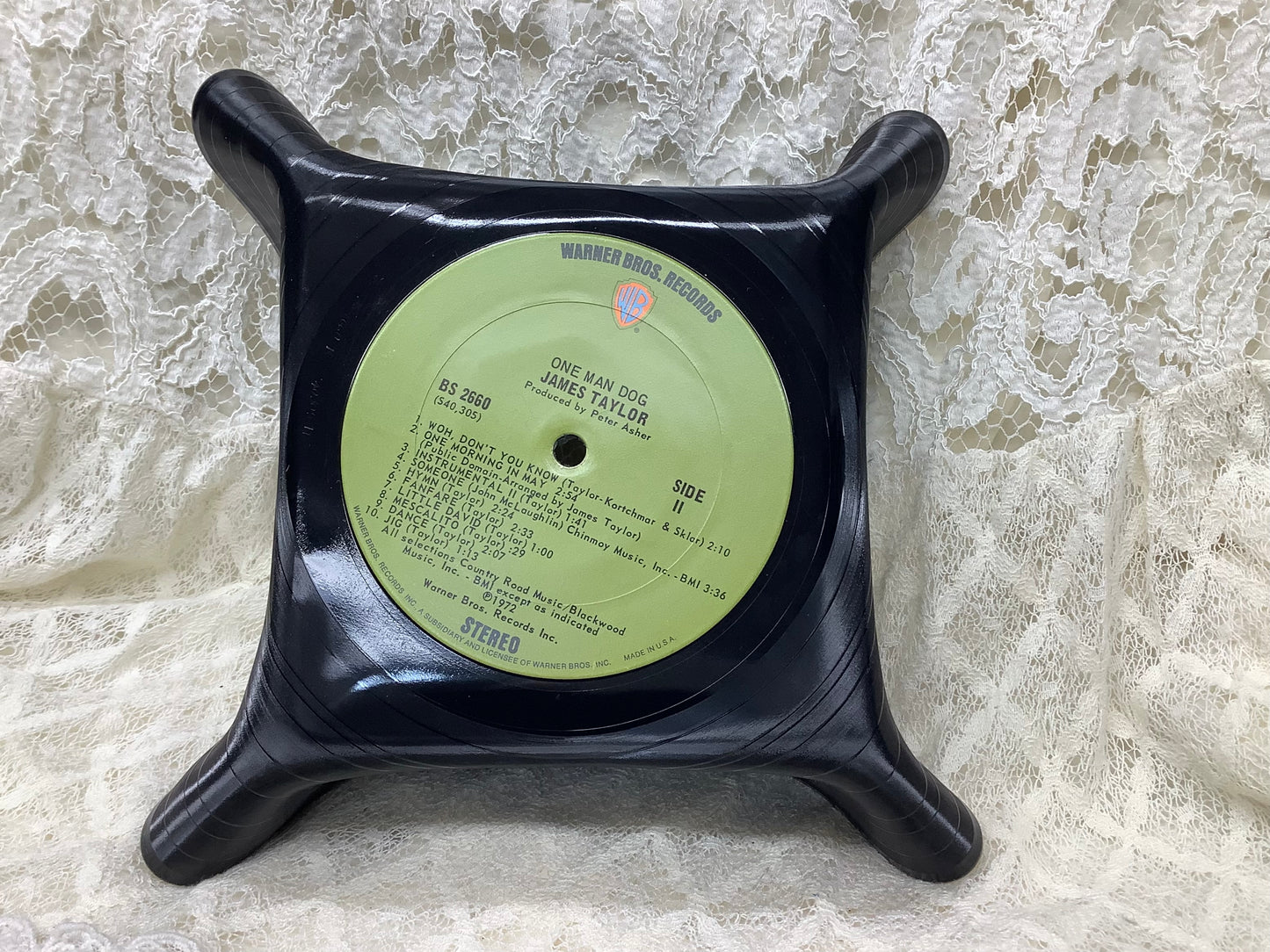 Record Bowl James Taylor…One Man Dog