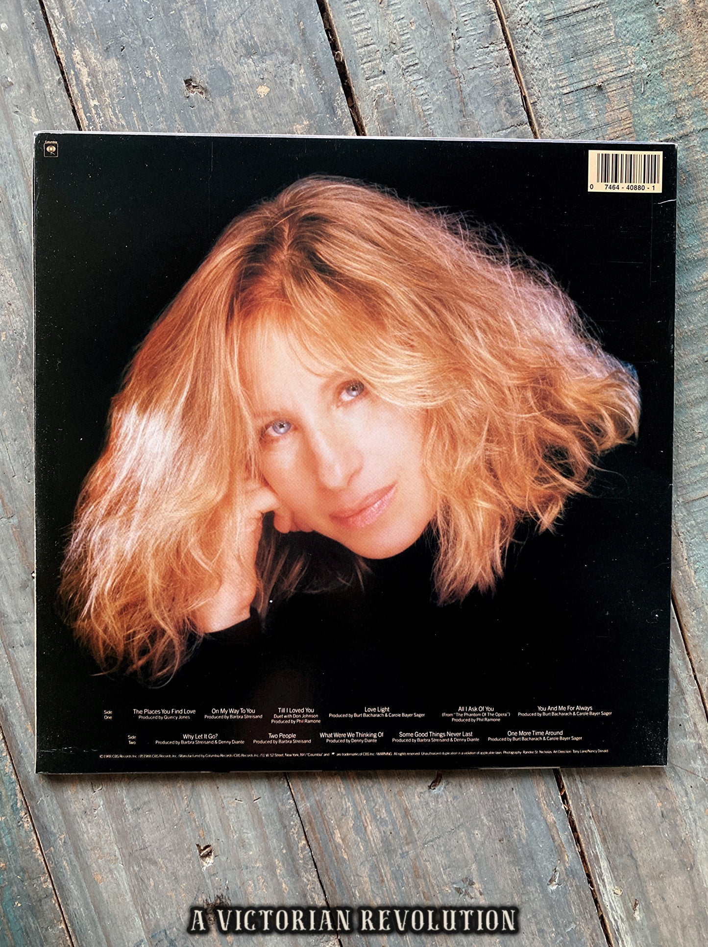 Barbra Streisand - Till I Loved You - 1988 - Columbia Records - Pop - Vinyl LP/Record Album - Use