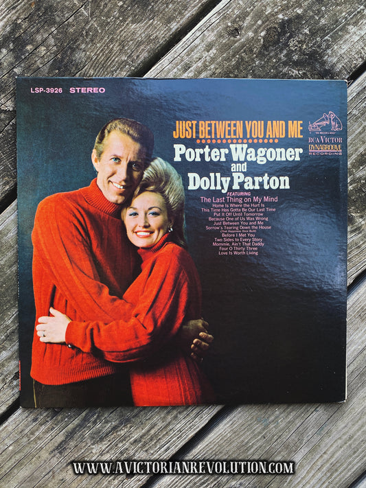Porter Wagoner and Dolly Parton - Just Between You and Me - 1968 - RCA Victor - Country - Vinyl LP/Record Album - Used
