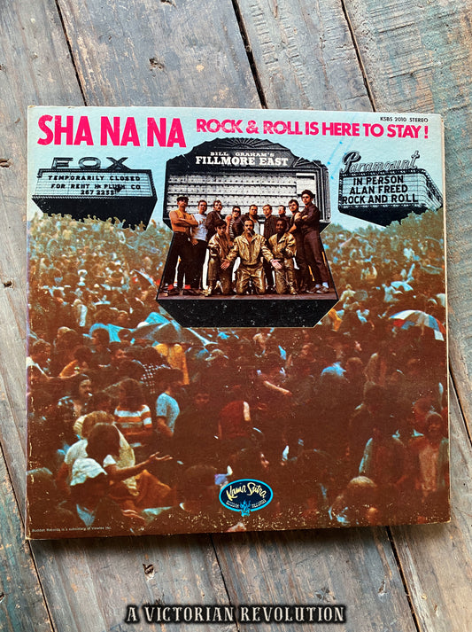 Sha Na Na - Rock & Roll Is Here To Stay - 1969 - Kama Sutra - Rock & Roll - Vinyl LP/Record Album - Used