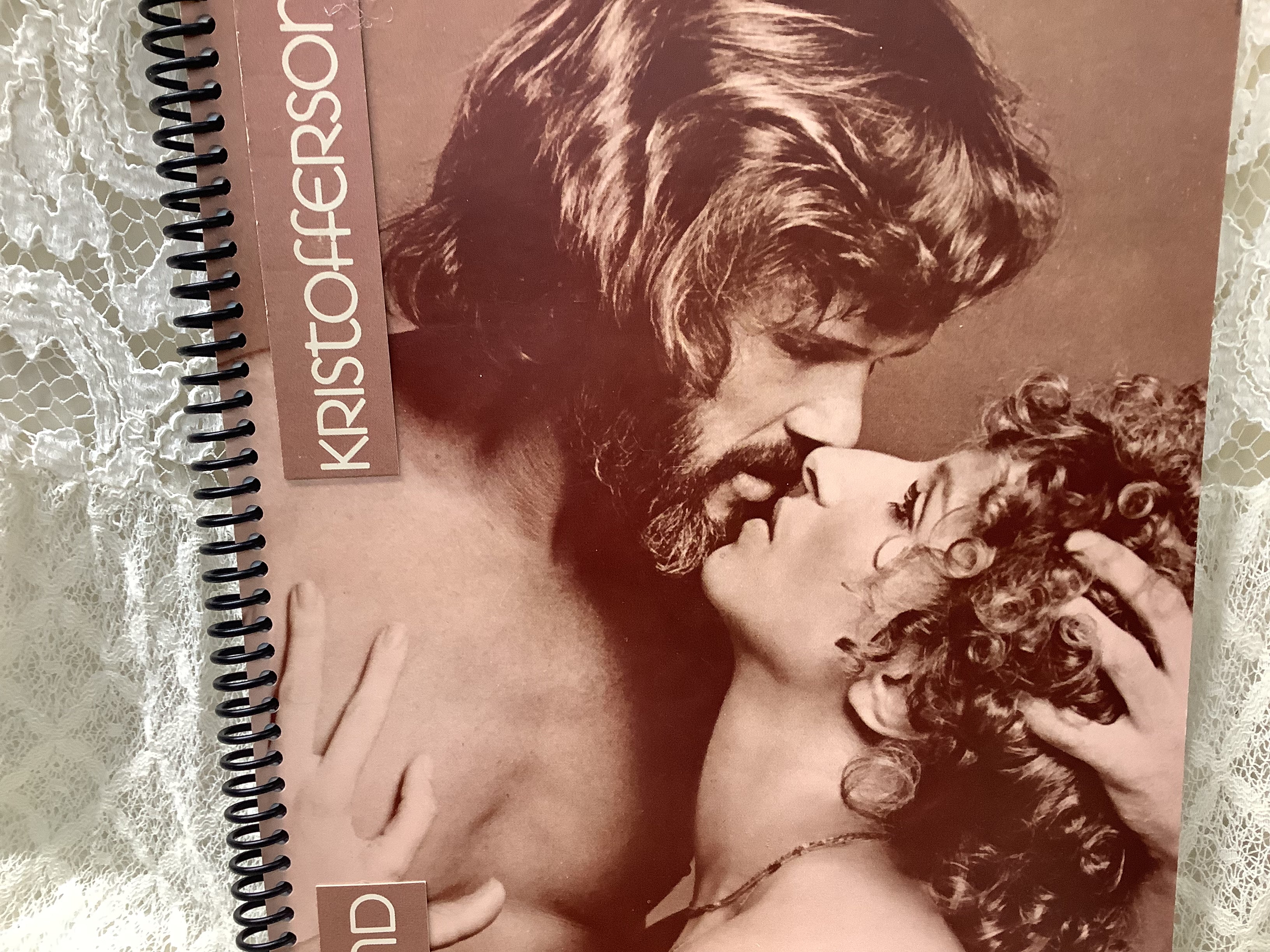 "A Star Is Born" Recycled Album Cover Notebook