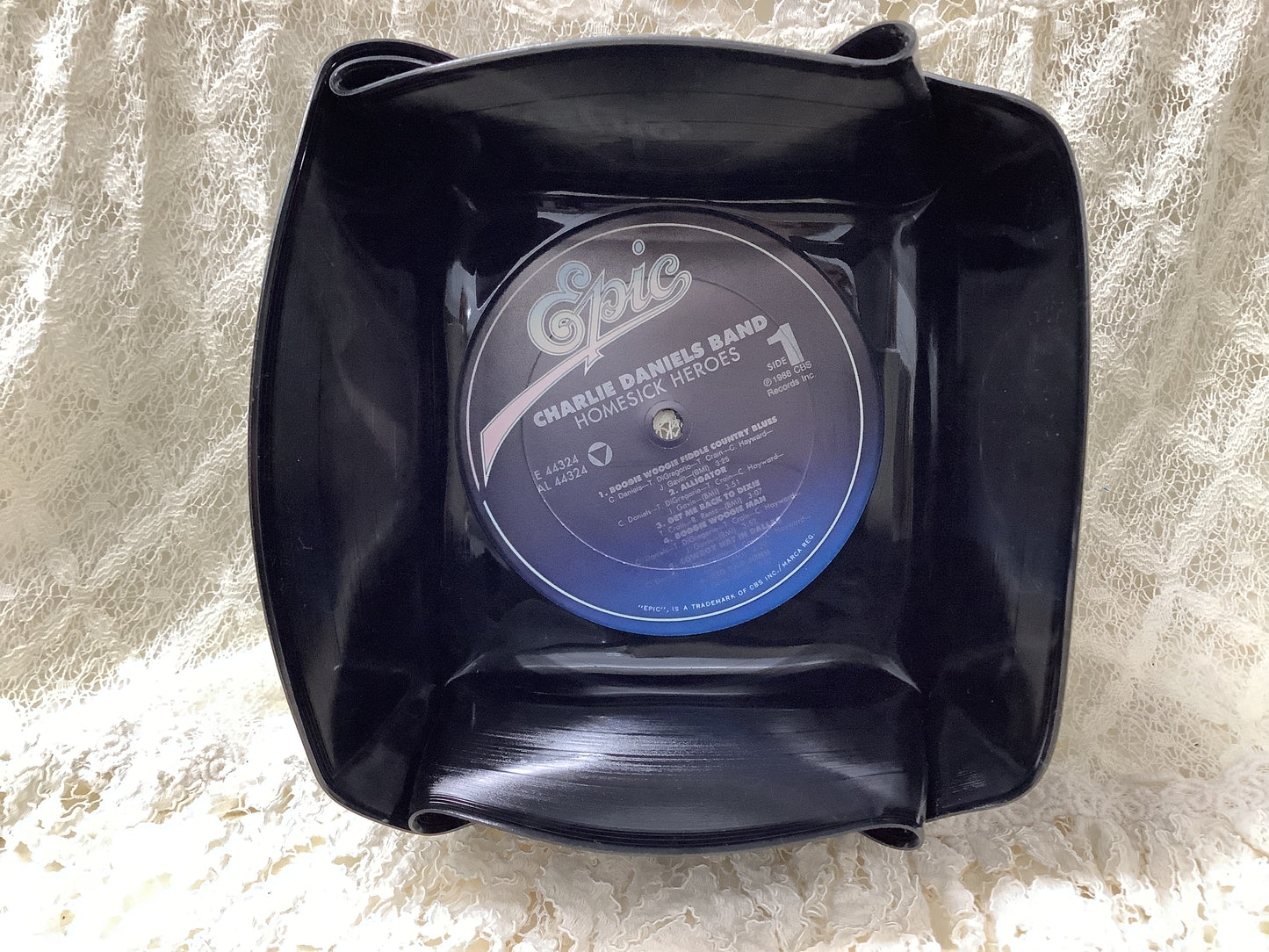 Record Bowl Charlie Daniels Band…Homesick Heroes