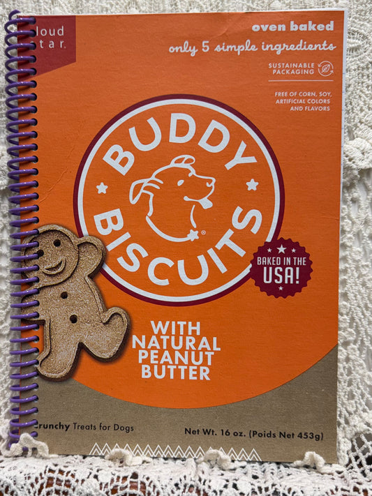 Buddy Biscuits Dog Treats Spiral Notebook