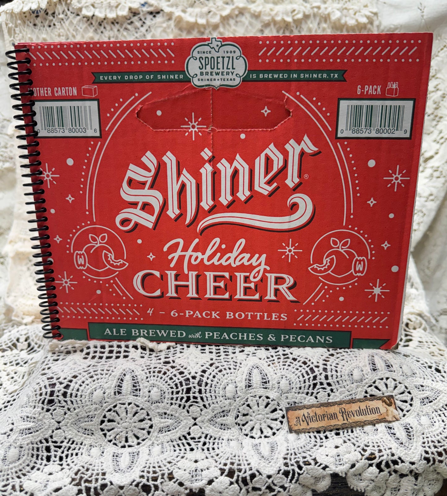 Shiner Holiday Cheer Spiral Notebook