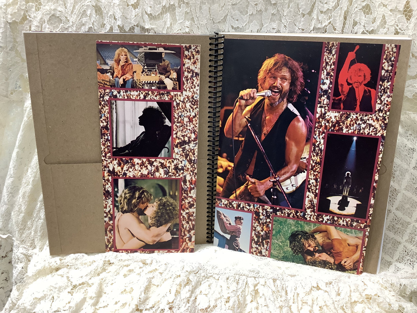 "A Star Is Born" Recycled Album Cover Notebook