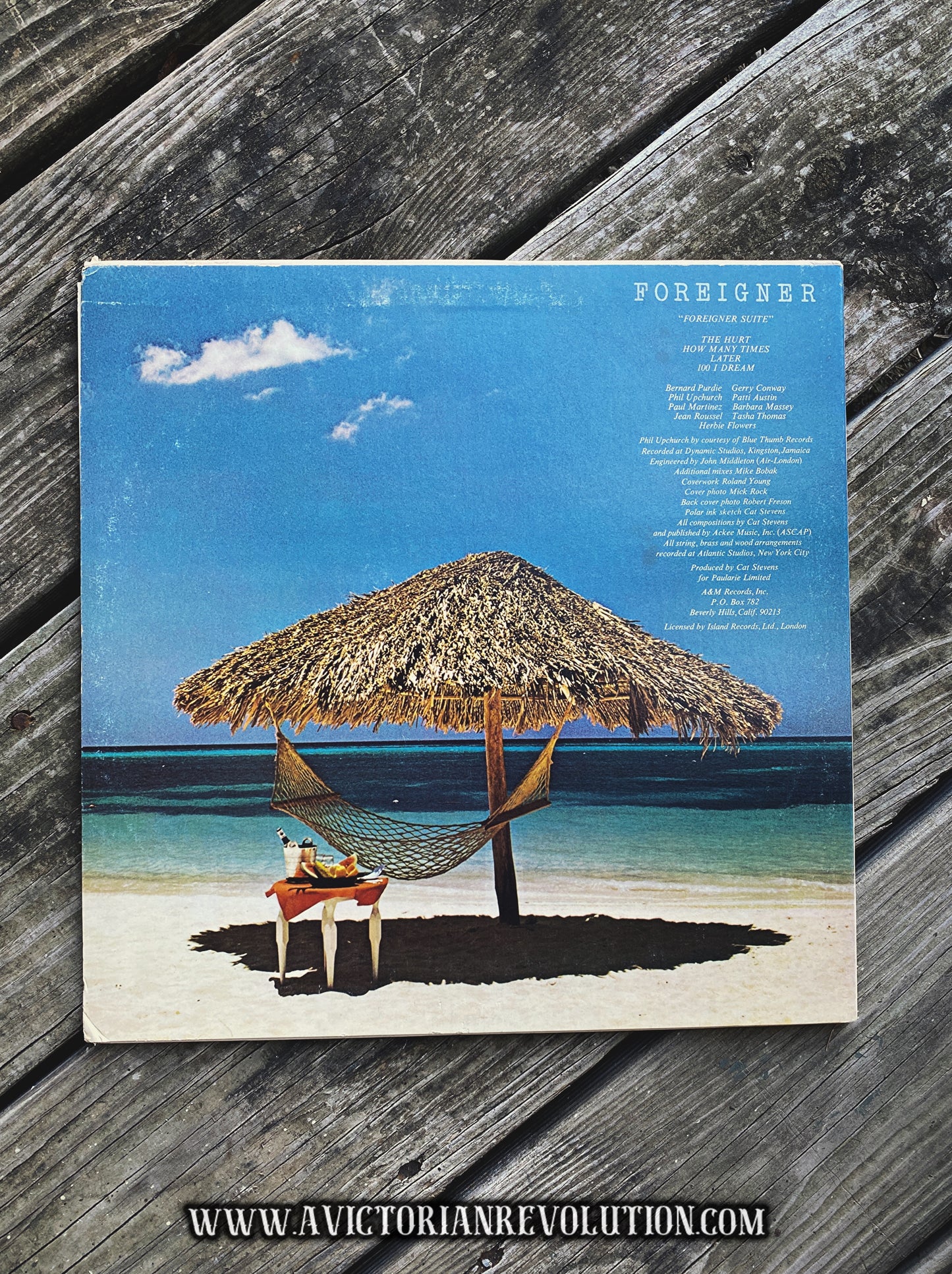 Cat Stevens - Foreigner - 1973 - A&M Records - Rock / Soul - Vinyl LP/Record Album - Used