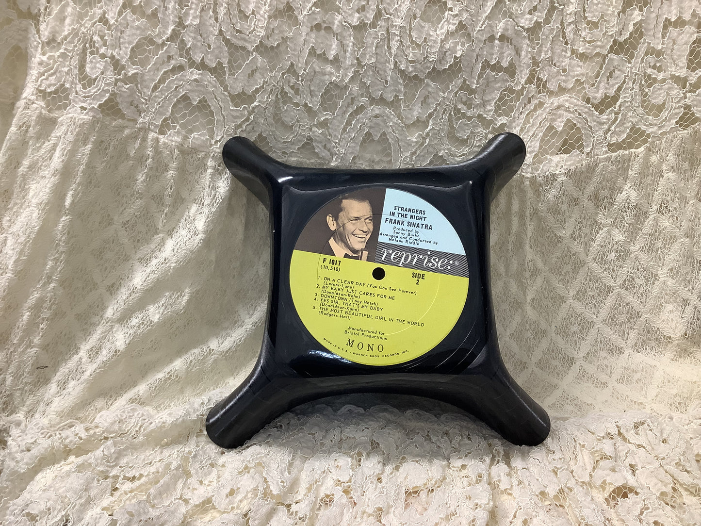 Record Bowl Frank Sinatra…Strangers in the Night