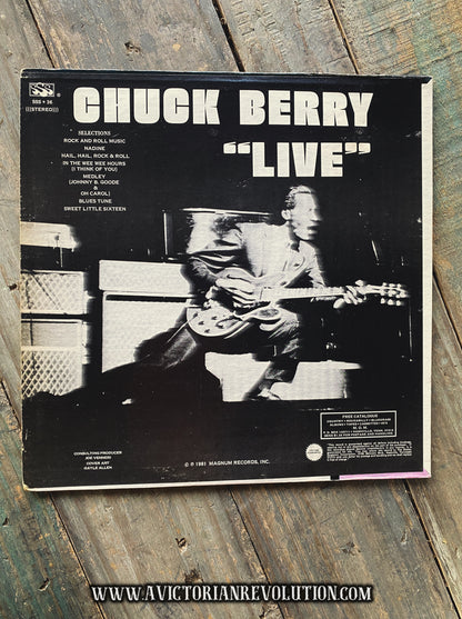 Chuck Berry - Live Volume One - 1981 - Magnum Records - Rock & Roll - Vinyl LP - Used