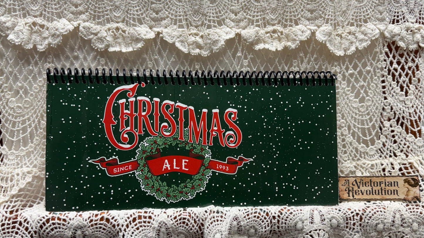 Christmas Ale Spiral Notebook