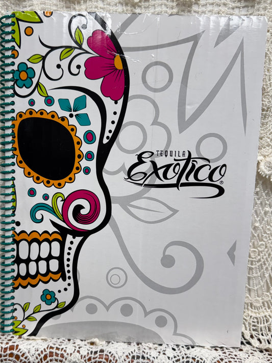 Exotico Halloween Spiral Notebook