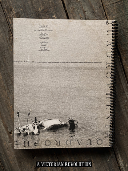 The Who - Quadrophenia - 1973 - MCA Records - Rock / Mod - Salvaged + Upcycled Vinyl LP Record Album Cover Notebook