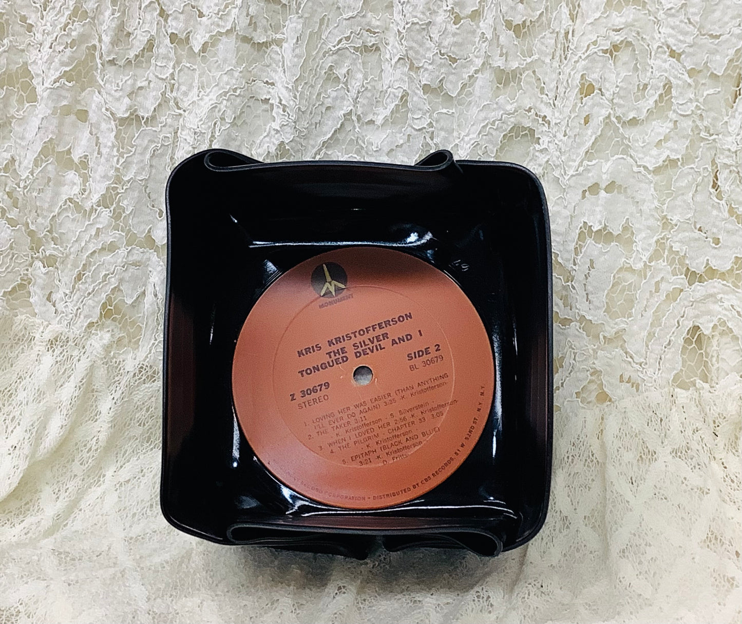 Record Bowl Kris Kristofferson…The Silver Tongued Devil and I