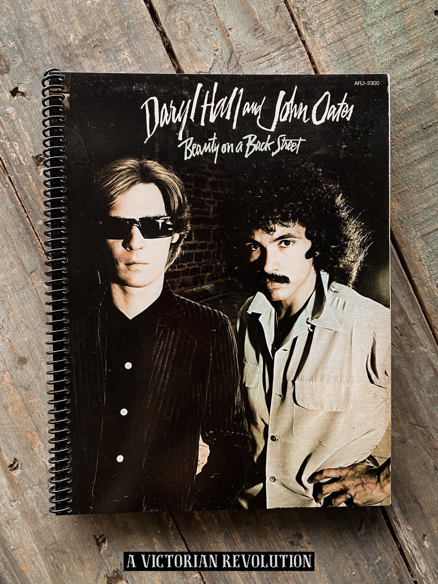 Daryl Hall and John Oates - Beauty on a Back Street - 1977 - RCA Records - Rock / Soul - Salvaged + Upcycled Vinyl LP Record Album Cover Notebook