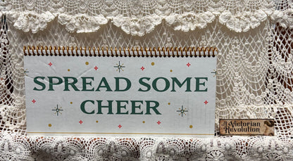 Spread Some Cheer Holiday Spiral Notebook