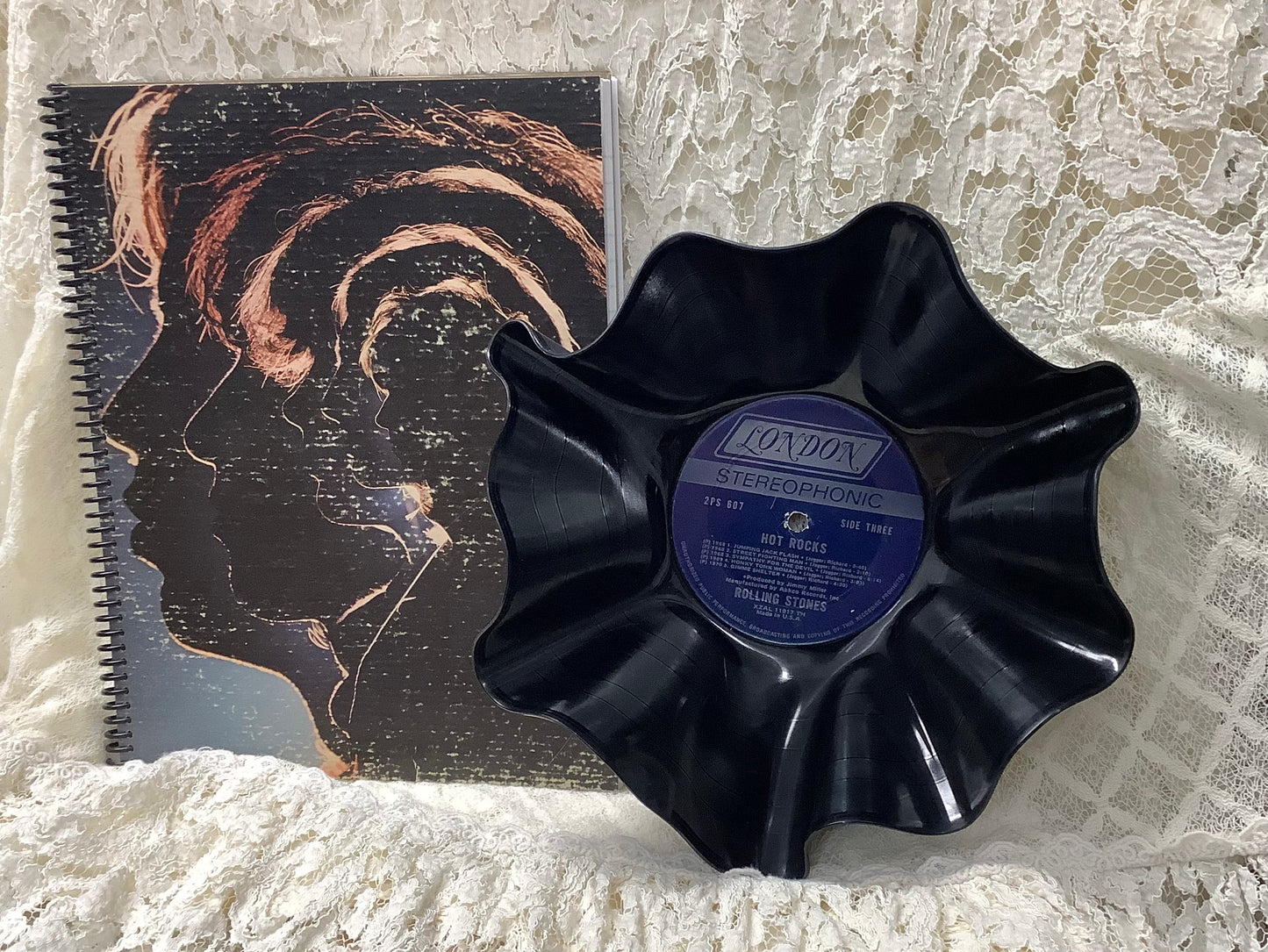Record Bowl Rolling Stones Hot Rocks
