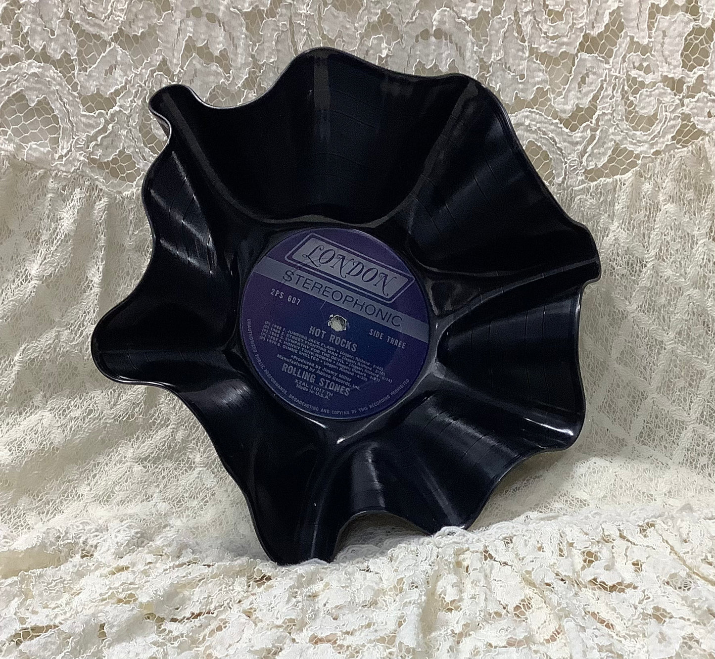 Record Bowl Rolling Stones Hot Rocks