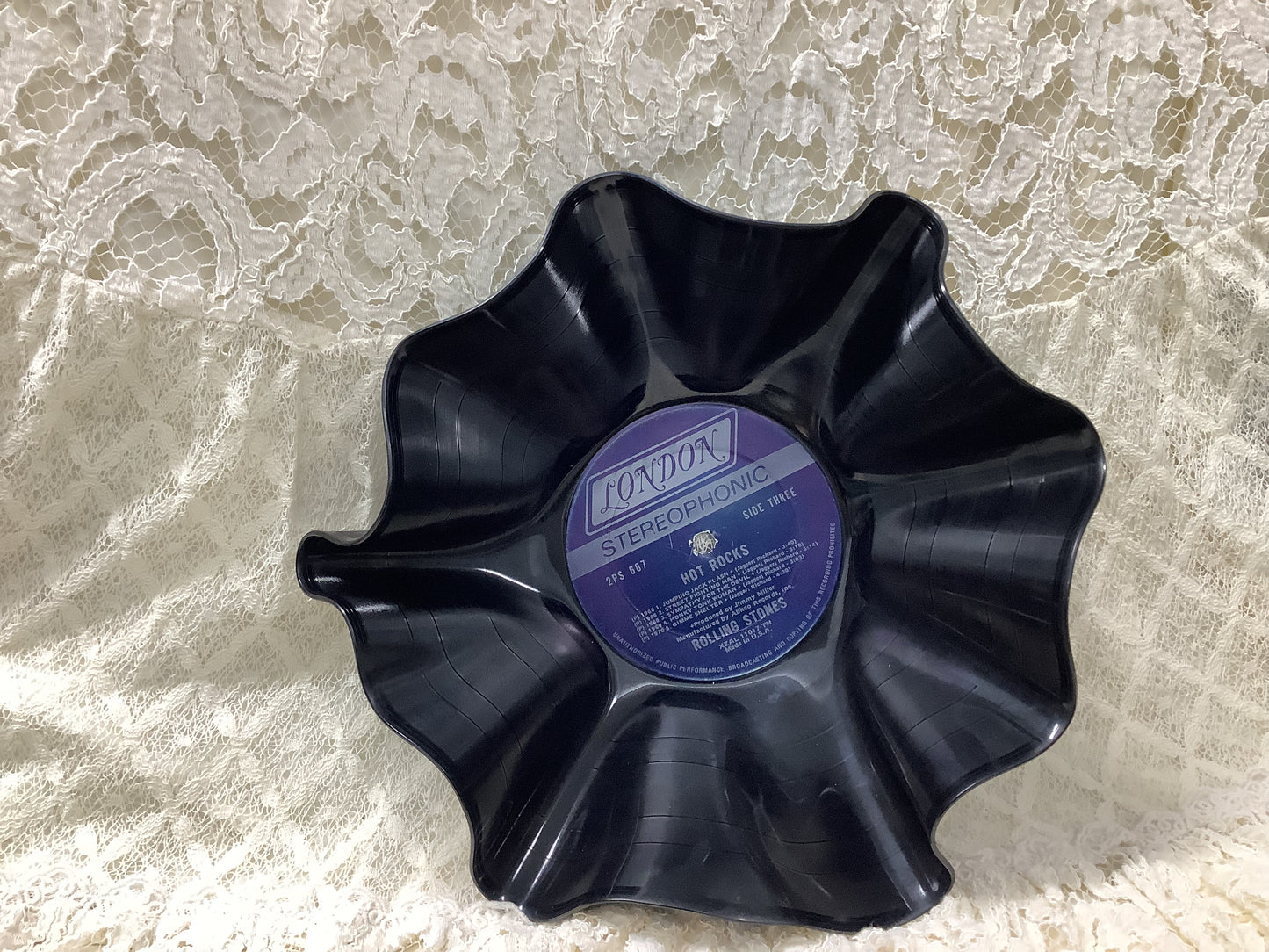 Record Bowl Rolling Stones Hot Rocks