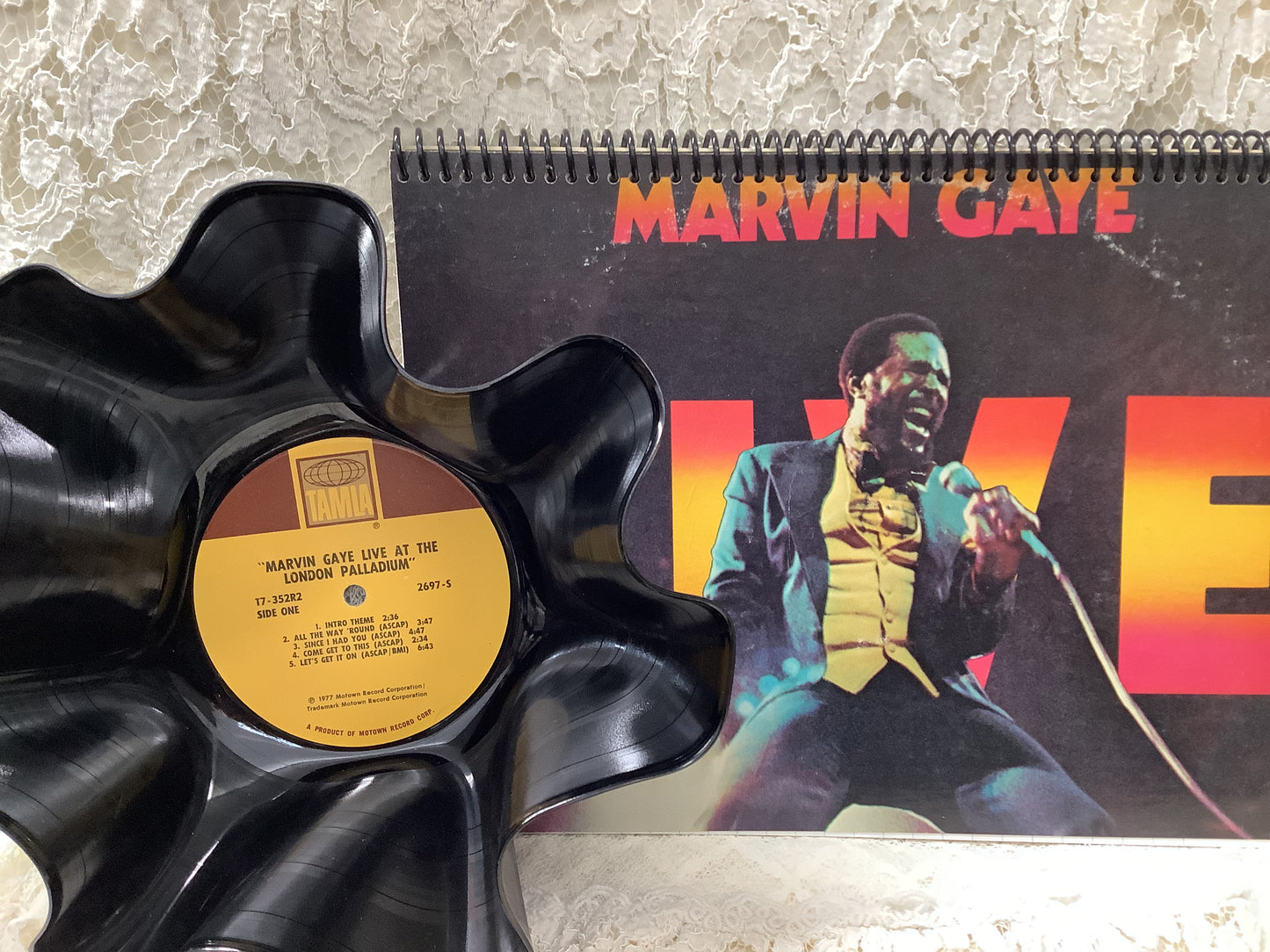 Record Bowl Marvin Gaye…Live at the Paladium