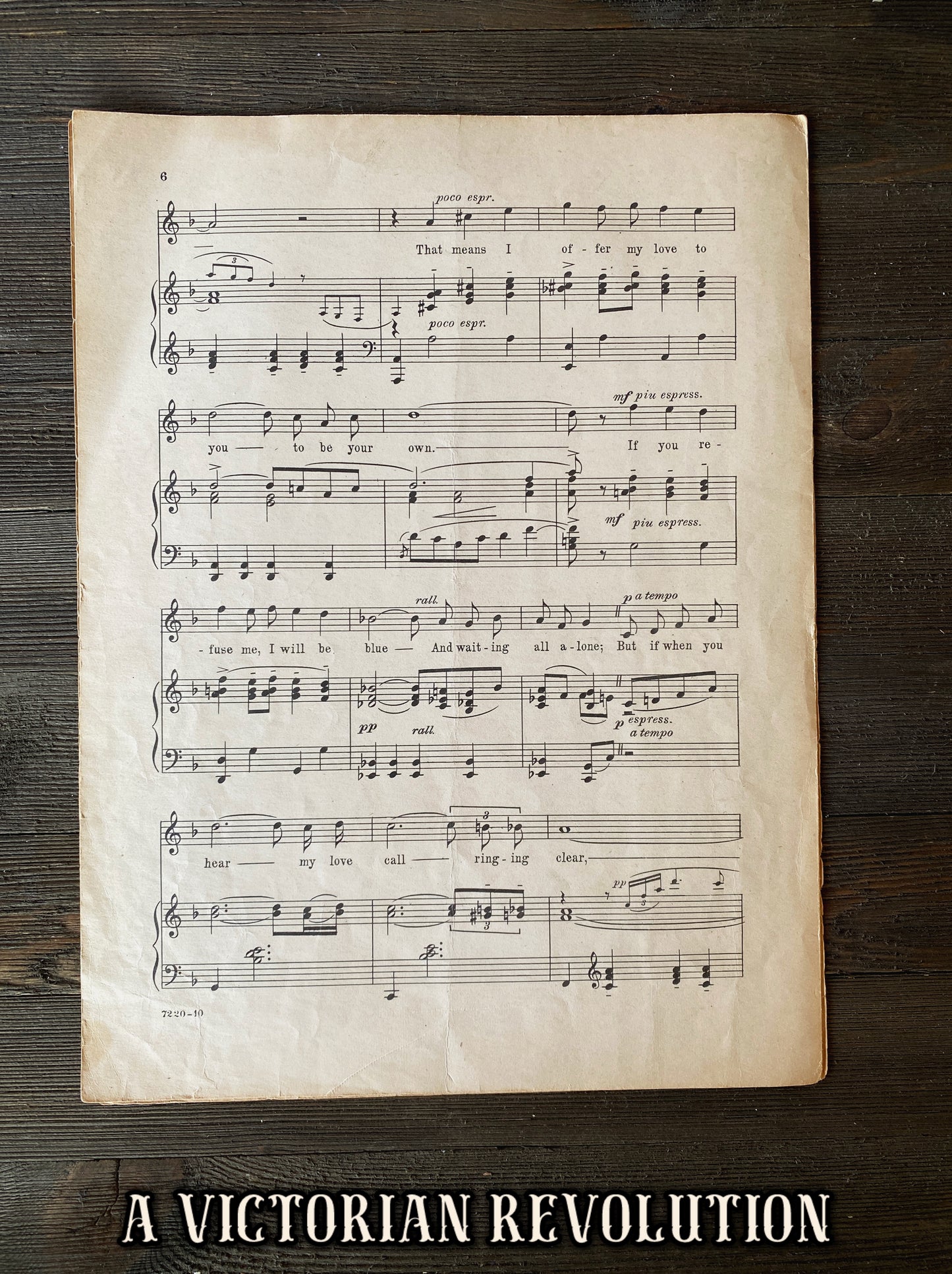 Indian Love Call - Rose-Marie - Sheet Music - 1924