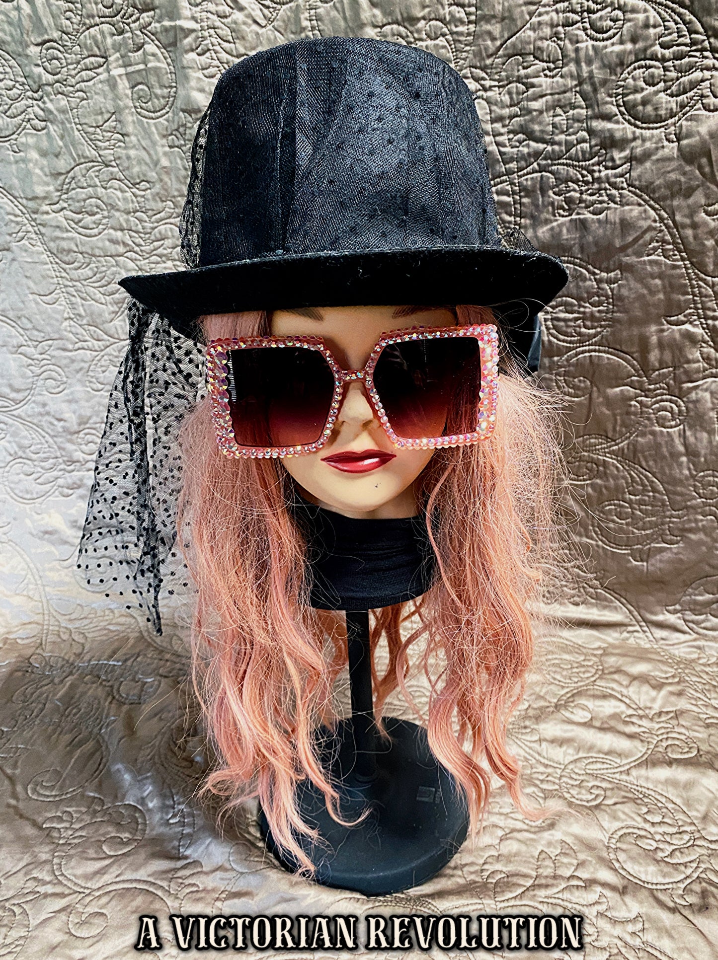 Victorian Gothic Top Hat
 - Funeral Hat