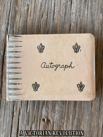Vintage 1970’s Autograph Book