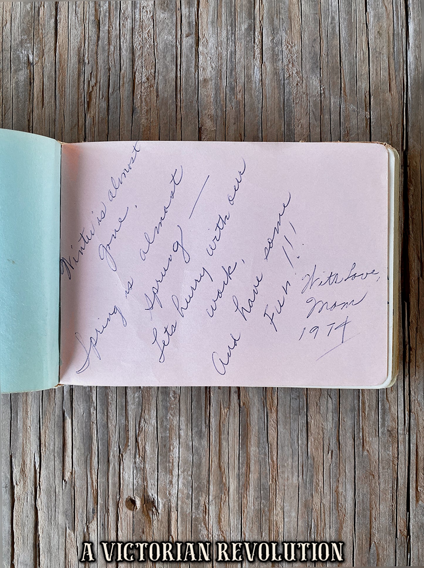 Vintage 1970’s Autograph Book