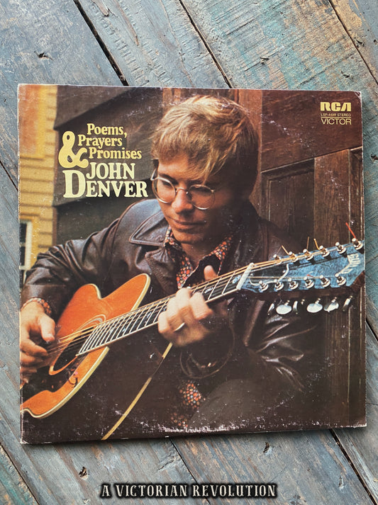 John Denver - Poems, Prayers & Promises - 1971 - RCA Victor - Country Folk - Vinyl LP Album - Used