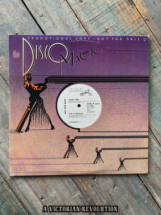 Quiet Fire - It's A Holiday - 1979 - RCA Records - Disco/Funk - Vinyl LP/Record Album - Used