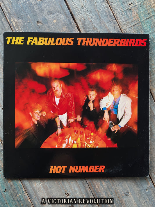 The Fabulous Thunderbirds - Hot Number - 1987 - CBS Associated Records - Blues Rock - Vinyl LP/Record Album - Used