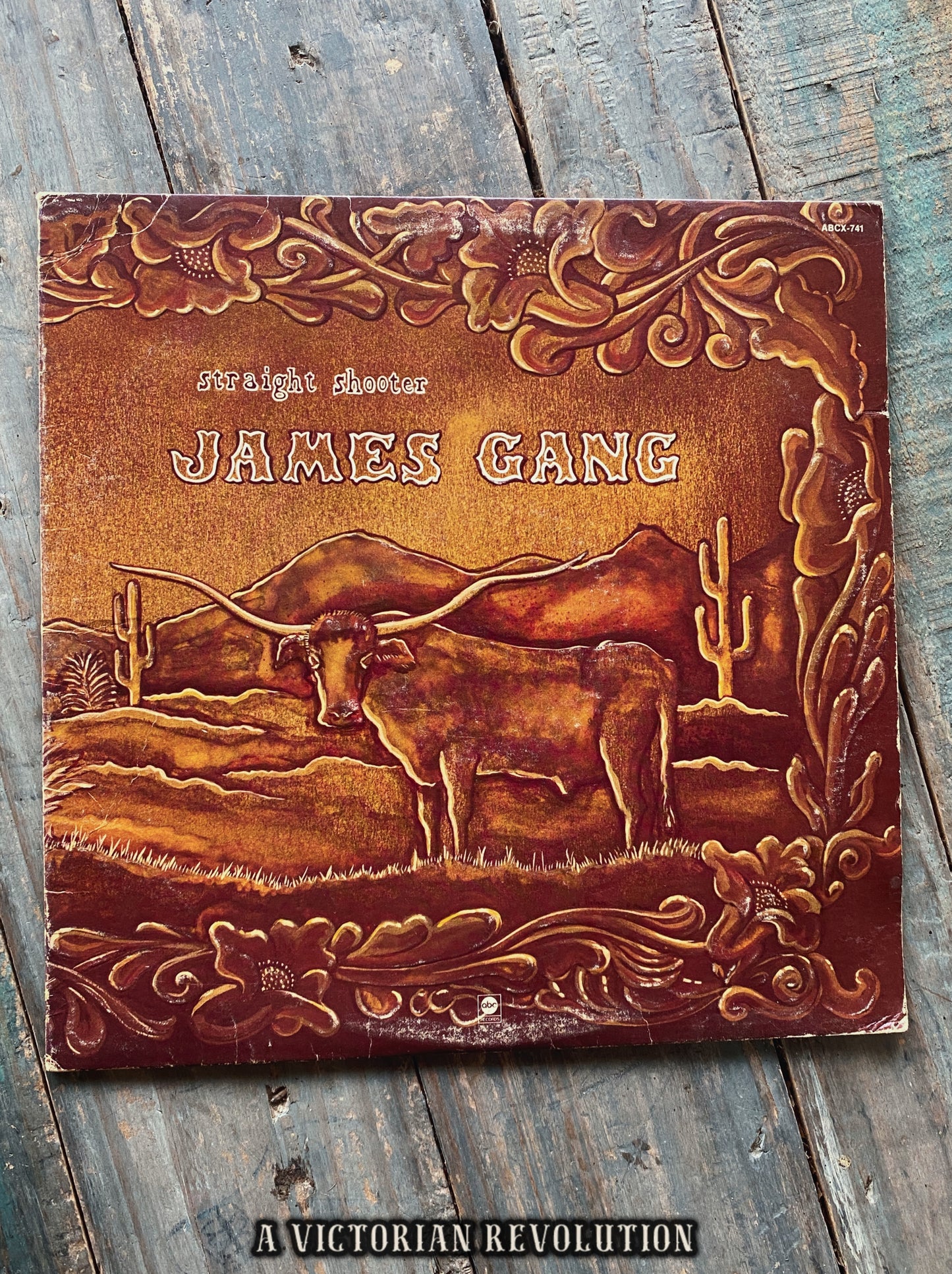 James Gang - Straight Shooter - 1972 - ABC Records - Rock - Vinyl LP/Record Album - Used