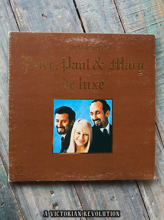 Peter, Paul & Mary - De Luxe - Rare Japanese Import - 1975 - Warner-Pioneer Corporation - Folk - Vinyl LP - Used