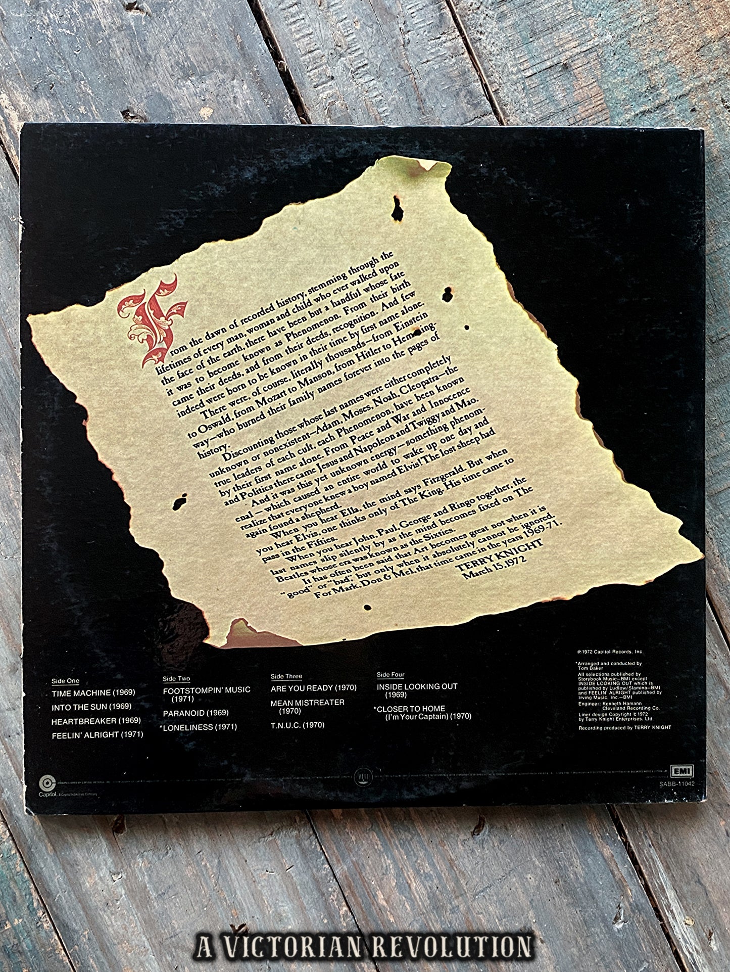Grand Funk Railroad - Mark, Don & Mel 1969-71 - 1972 - Capitol Records - Hard Rock - Vinyl LP/Record Album - Used