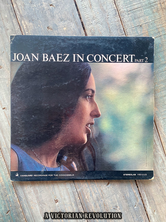 Joan Baez - In Concert Part 2 - 1963 - Vanguard Records - Folk - Vinyl LP/Record Album - Used