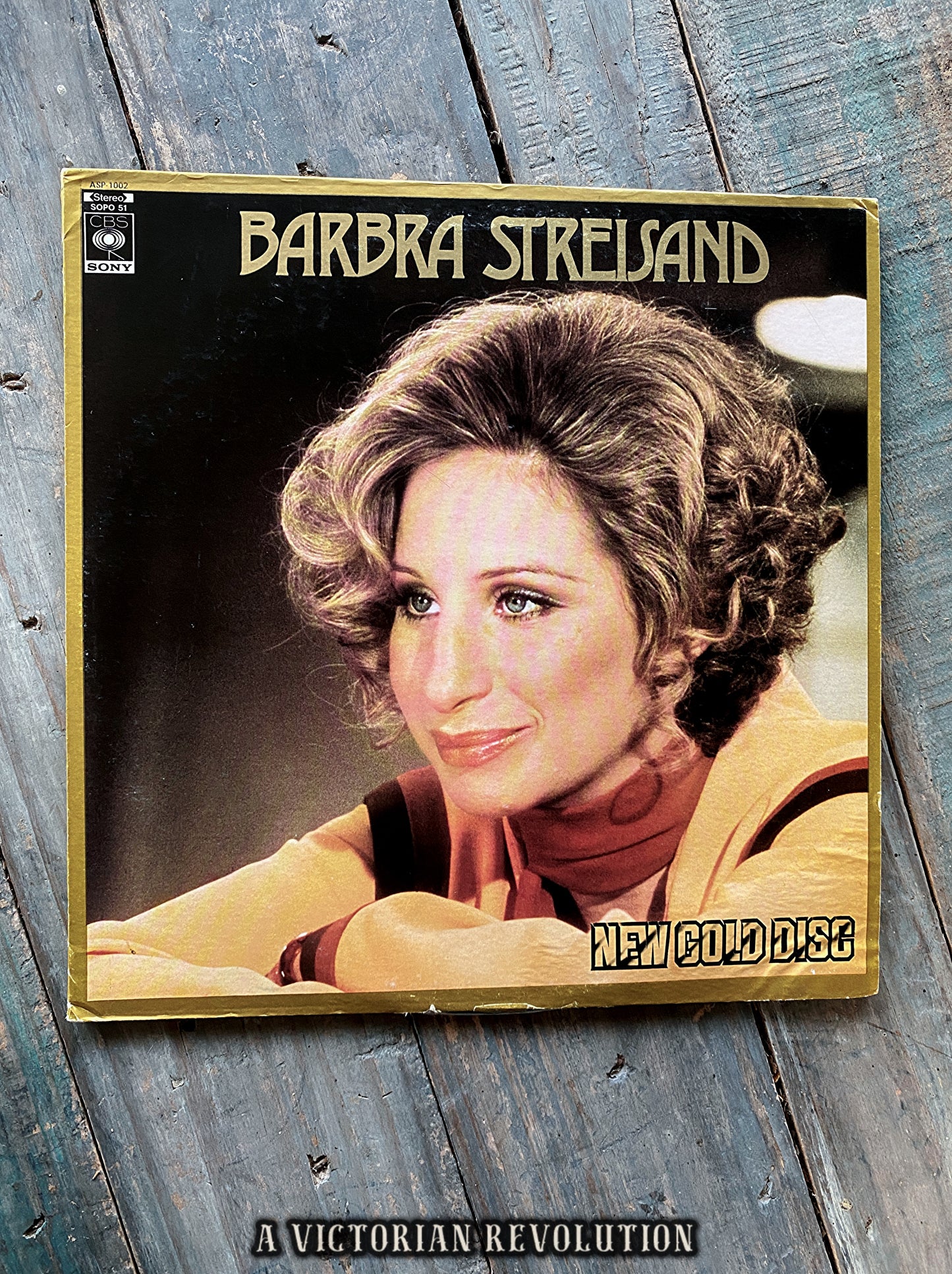 Barbra Streisand - New Gold Disc - 1974 - Blackgold/CBS Sony - Pop - Vinyl LP Record Album - Used