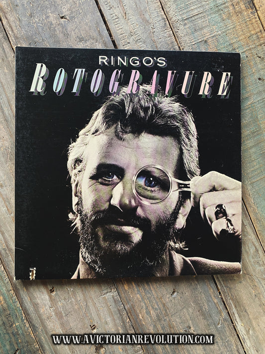 Ringo Starr - Ringo's Rotogravure - 1976 - Atlantic Records - Rock - Vinyl LP/Record Album - Used