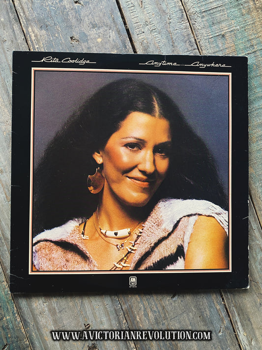 Rita Coolidge - Anytime... Anywhere - 1977 - A&M Records - Soft Rock / Pop - Vinyl LP Record Album - Used