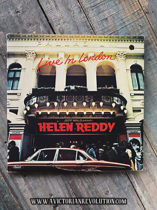 Helen Reddy - Live in London - 1978 - Capitol Records - Vocal Pop / Pop Rock - Vinyl LP - Used