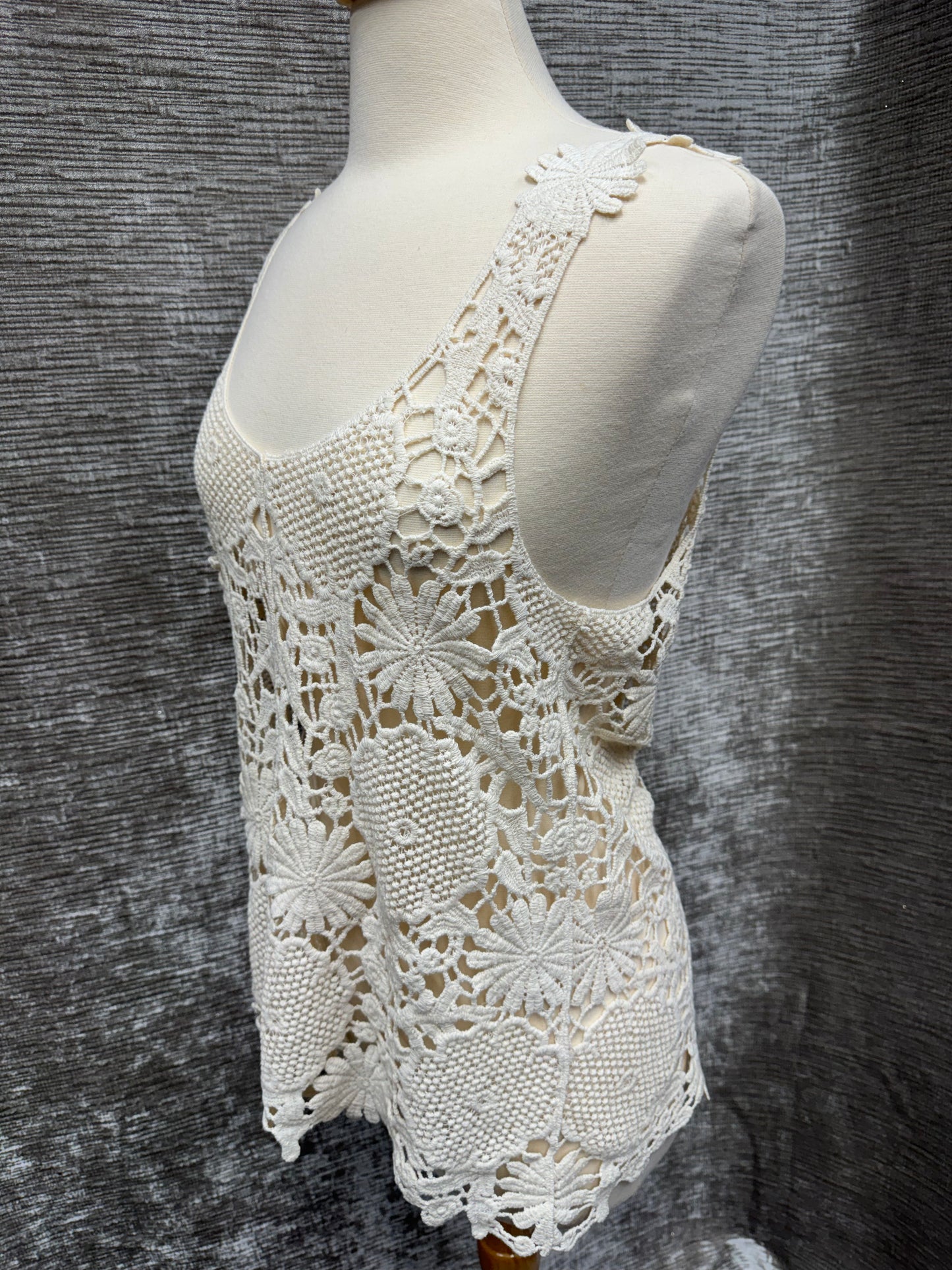 Ladies Crochet Tank Top